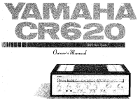 Yamaha CR-620 - Owners Manual 